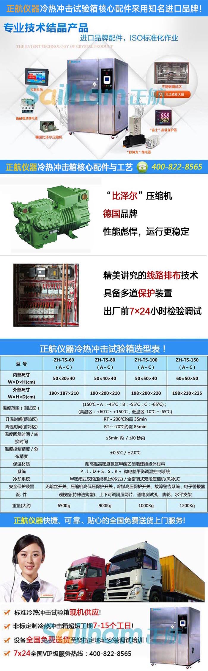 冷熱沖擊老化檢測設備